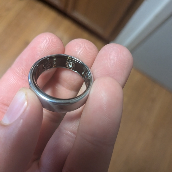 Oura Gen 3 Size 13 Silver - Picture 3 of 6